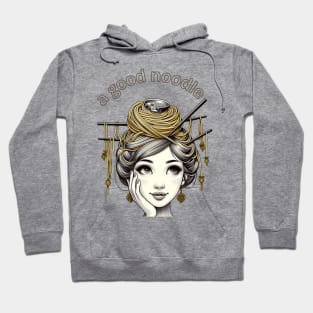 A good noodle young girl version Hoodie